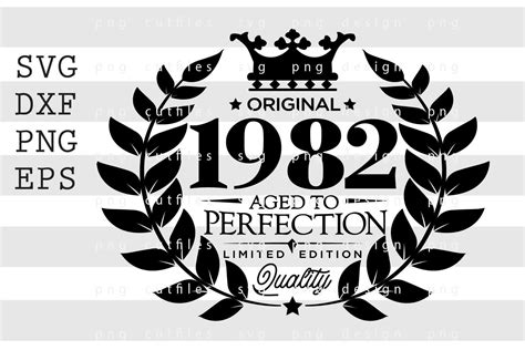 Original 1982 Aged to Perfection SVG Design