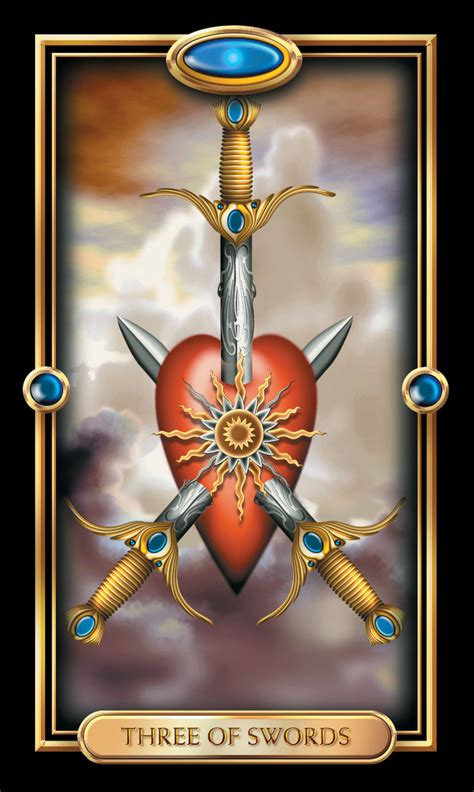 Minor Arcana - Three of Swords - Numerologist.com