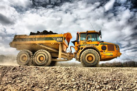 Volvo Dumper A25D Foto & Bild | baumaschinen, verkehr & fahrzeuge, schiene und straße Bilder auf ...