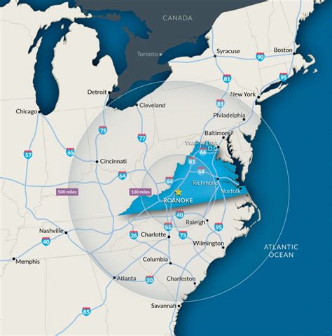 Map Center - Roanoke, VA Economic Development