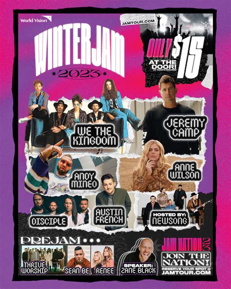 JFH News: Sean BE to Join Winter Jam 2023 Pre-Jam Show