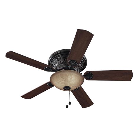 Shop Harbor Breeze 52-in Specialty Bronze Ceiling Fan with Light Kit at ...