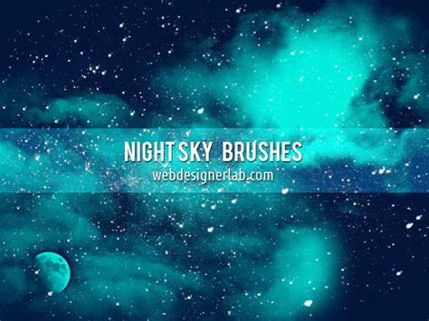 Night Sky Free Brushes by xara24 on DeviantArt