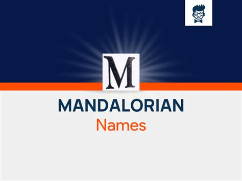 610+ Mandalorian Names That Command Respect! - BrandBoy