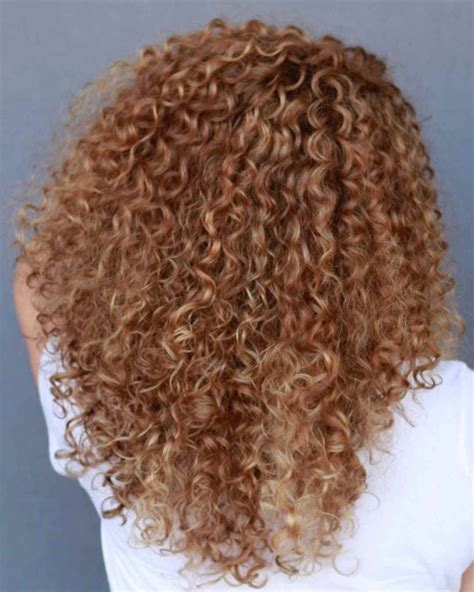 Blonde Highlights On Curly Hair