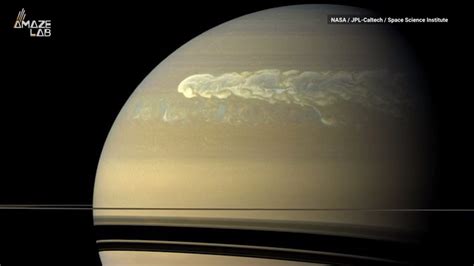 Saturn’s winds flow like honey due to its magnetic field