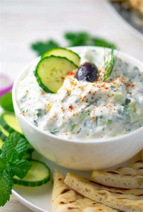 Easy Tzatziki Sauce Recipe | ChefDeHome.com