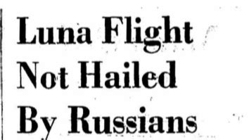 1969: Soviet Spacecraft Reaches Moon, but Crash Landing Is Suspected - The New York Times