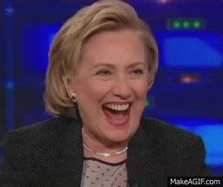 Hillary Clinton Laugh on Make a GIF