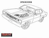 Plymouth Duster Coloring Pages sketch template