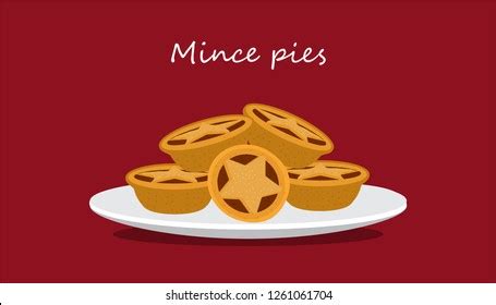 Mince Pie Illustration Stock Vectors, Images & Vector Art | Shutterstock