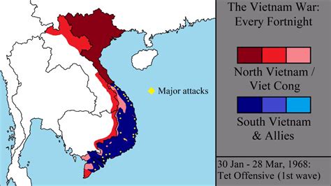 Vietnam War World Map