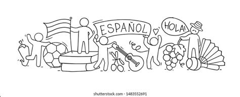 Spanish Cartoon Images, Stock Photos & Vectors | Shutterstock