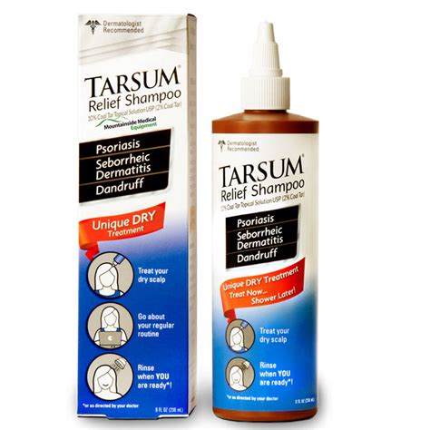 Tarsum Medicated Psoriasis Shampoo For Dry Scalp Relief 8 oz — Mountainside Medical Equipment