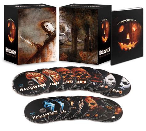 The Horrors of Halloween: HALLOWEEN THE COMPLETE COLLECTION Blu-ray Art ...