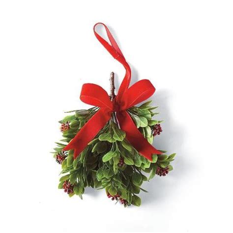 10 Best Mistletoe Decorations for Christmas 2017 - Mistletoe Plants and Ornaments