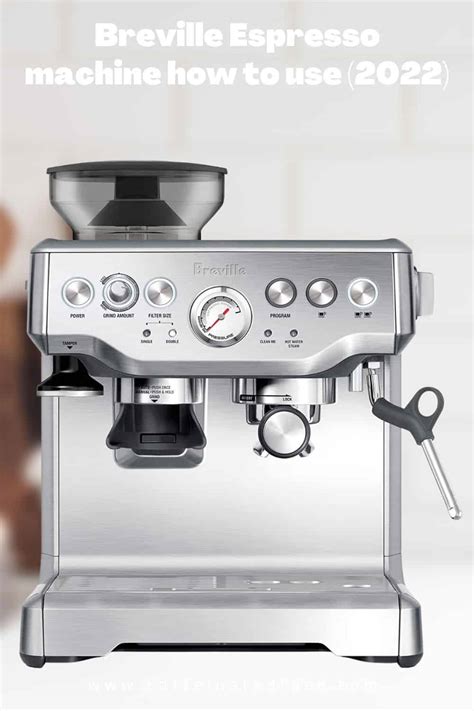 Breville Espresso machine how to use (2024)