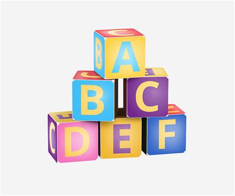 Alphabet Cubes – KidsRainbowLearning