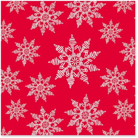 Snowflakes on Red Christmas Wrapping Paper Roll, 45 sq. ft. - Wrapping Paper - Hallmark