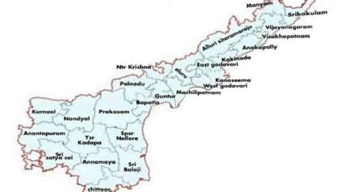 Andhra Pradesh to have 13 new districts from tomorrow - Check full list ...