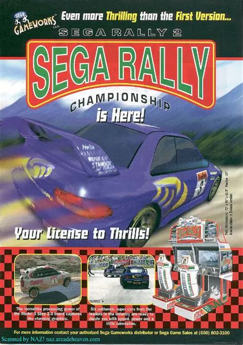 Sega Rally 2 ROM Download - M.A.M.E. - Multiple Arcade Machine Emulator ...