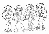 Bratz 7 Coloring Page  Free Printable Pages For Kids sketch template