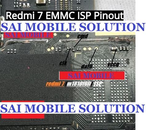 Redmi K30 Isp Emmc Pinout Test Point Edl Mode 9008 Images