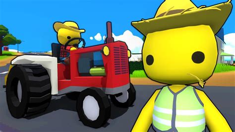 EXTREME TRACTOR RACING WITH FRIENDS! - Wobbly Life Multiplayer Ragdoll Gameplay - Mindovermetal ...