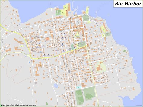 Bar Harbor Map | Maine, U.S. | Discover Bar Harbor with Detailed Maps