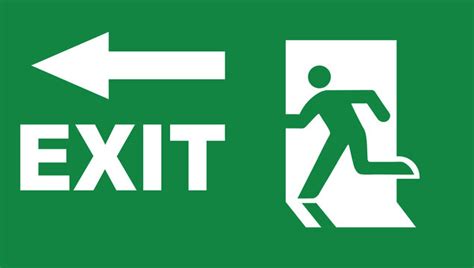 "Emergency Exit Sign" Images – Browse 102 Stock Photos, Vectors, and ...