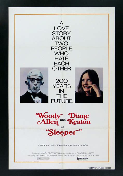 SLEEPER * ORIG ADVANCE MOVIE POSTER 1973 WOODY ALLEN | eBay