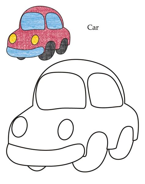 toy car coloring pages - Google Search | Cars coloring pages, Coloring pages, Preschool coloring ...