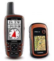 Garmin handheld GPS comparison chart - GPS Tracklog