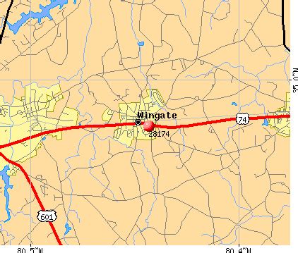 28174 Zip Code (Wingate, North Carolina) Profile - homes, apartments ...