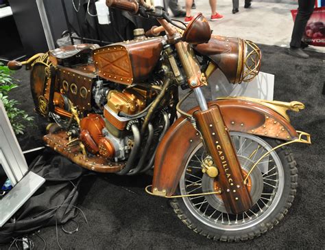 Just A Car Guy: a steampunk motorcycle from SEMA from Travis Deeter and ...