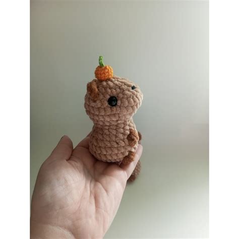 Capybara" crochet pattern, amigurumi Capybara" (PDF) - Inspire Uplift