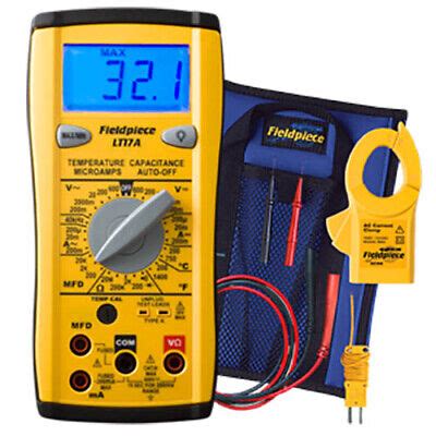 Fieldpiece LT17A Digital Multimeter, w/Temp, MFD, Microamps, & Freq | eBay