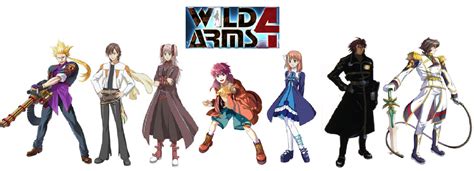 Wild Arms 4 Characters by CatCamellia on DeviantArt