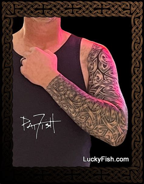 Celtic Battle Armor Tattoo Design — LuckyFish, Inc. and Tattoo Santa Barbara