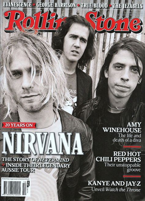 rolling stone | Rolling stone magazine cover, Nirvana rolling stone, Nirvana