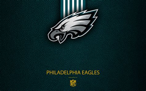 Download wallpapers Philadelphia Eagles, 4K, American football, logo ...