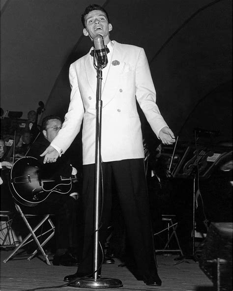 Frank Sinatra live on stage 1939 Photograph by Peter Nowell - Pixels