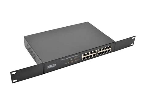 Tripp Lite 16-Port Gigabit Ethernet Switch Rackmount Unmanaged Metal 1U ...