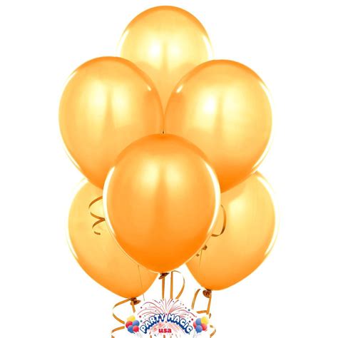 Gold Metallic Balloons | KidsDimension