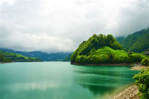 switzerland, Emerald, Mountain, Lake, Landscape, Beautiful, Nature Wallpapers HD / Desktop and ...