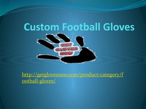 Custom football gloves by Affordable Uniforms Online - Issuu