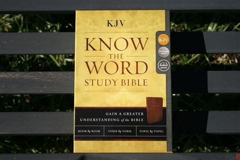 Know the Word Study Bible KJV Review - Bible Buying Guide