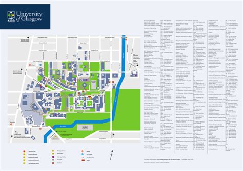 Campus Map - University of Glasgow