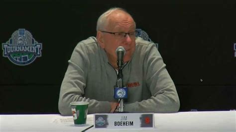 Jim Boeheim: 'I gave my retirement speech on the court last Saturday ...