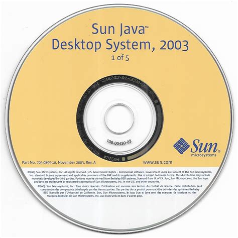 Sun Java Desktop System 2003 : Sun Microsystems, Inc. : Free Download ...